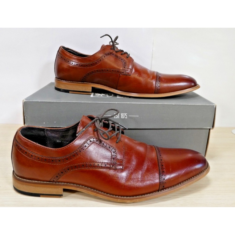 Stacy Adams Dickinson Cap Toe Oxford Dress Shoes US 12 M - Used